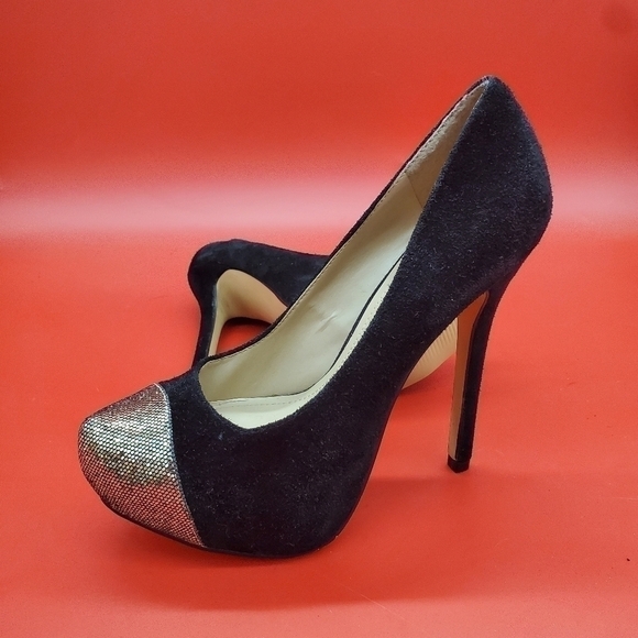 Steve Madden P Kavit Heels Women's 7.5M Black Shoes - Picture 13 of 16